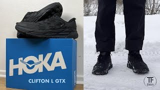 HOKA One One Clifton L Gore-Tex Black Review