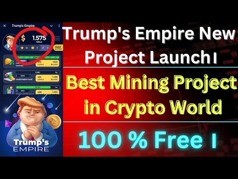 Trump's Empire New Project Launch । Best project In crypto Worl । 100 % Free ।