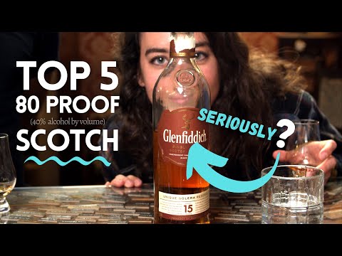 Top Five LOW PROOF Scotch Whiskies (according to whisky lovers)