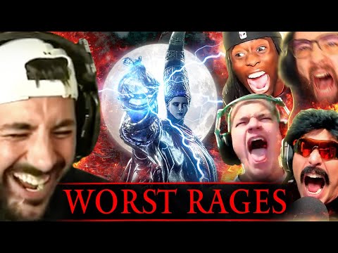 THE WORST STREAMER RAGES IN ELDEN RING!