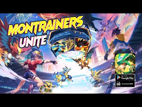 MonTrainers Unite Gameplay - Pokemon RPG Android