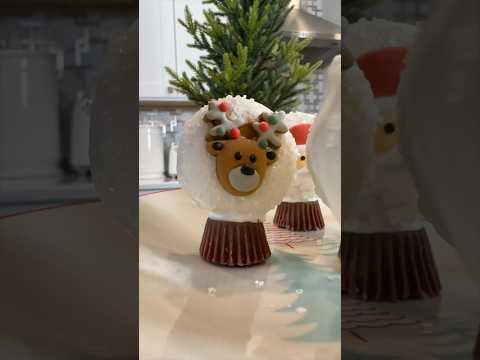 Snow Globe Cookies - Holiday Baking #Shorts #SnowGlobeCookies #ChristmasCookies #Christmas2024