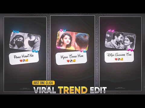 New Trending Photo moving Lyrics Video Editing in Alight Motion | Trending Reels Video Editing