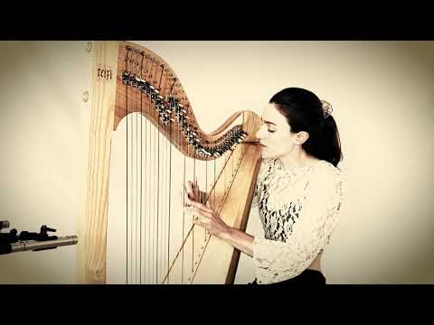 Ondulations à la Surface de L'Eau ('Faux Debussy!') - romantic Celtic lever harp solo