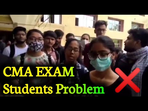 Students Problem During the CMA Exam #icmai