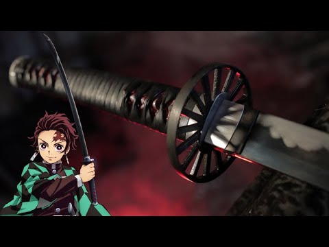 Making Tanjiro's Katana from [Demon Slayer]