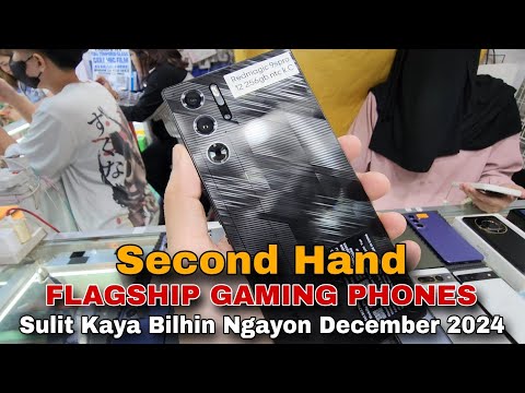 Mga Second Hand Flagship Gaming Phones, Nubia Redmagic 9s, 9, 8 Pro, Samsung S24 ultra, S23 ultra