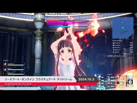 Yui, Heathcliff, Death Gun Confirmed | Sword Art Online Fractured Daydream Nintendo Direct Trailer