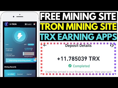 #X-TRON | #TRX Mining Website in 2025 | New TRON Investment Platform | TRX Earning Apps