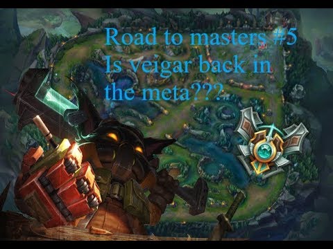 Road to masters #5 Is veigar back in the meta?? League of legends