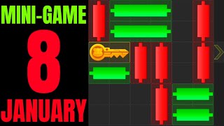 Hamster kombat mini Game 8 January puzzle game | Puzzle game Solved | Hamster kombat | Jay Gaming