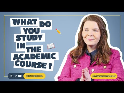 What do you study in the academic course?