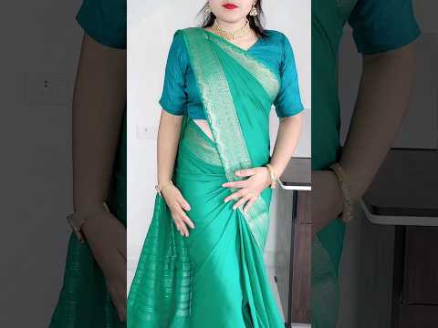 Hip pleats making tricks guide for Beginners #sareedrapping #saree