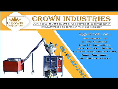 Powder Packing Machine | CR - PP- 1000 | Crown Industries