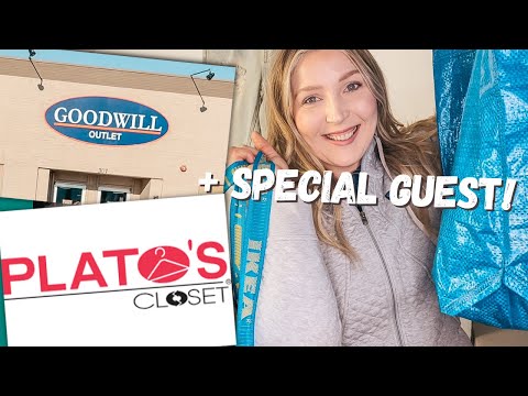 Shopping Spree! Spent $200 at Goodwill & Plato's Closet Haul for Resell