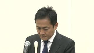 【元グラドルと隠密不倫報道】「おおむね事実…」涙目で謝罪…国民民主・玉木代表