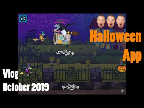 Our Halloween App is ONLINE | Steve's Vlog October 2019 | Happy Halloween 2019