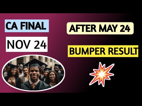 |After Bumper CA May 24 Result | Will ICAI Maintain Same For CA Final Nov 24 Exam|