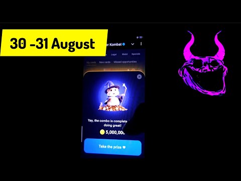 hamster kombat daily combo | 30 August 💯