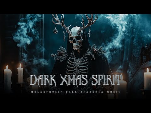 Dark Xmas Spirit - Haunting Melancholic Piano & Cello For A Shadowed Christmas | Dark Academia Music