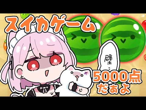 【スイカゲーム】ついに・・・３０００点！！！！？Let's playyyyy