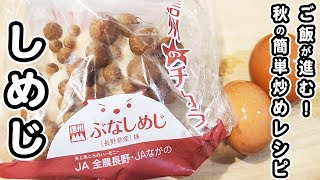 【しめじと卵の簡単レシピ】炒めるだけ！ご飯が進む絶品マヨ醤油炒めの作り方