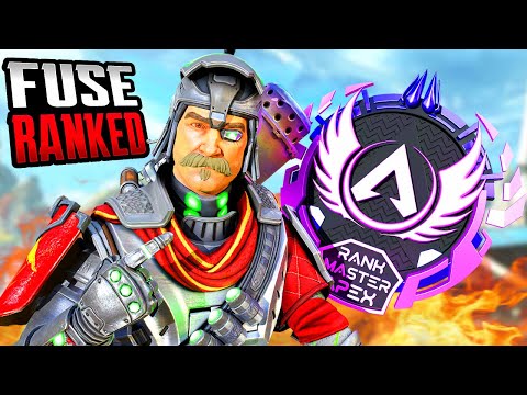 FUSE GET MASTER RANK (Apex Legends Gameplay)