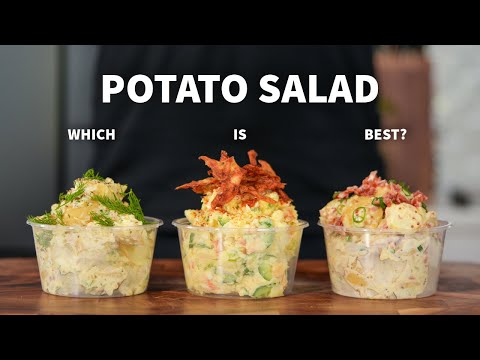 3 Easy Potato Salads | Viral Potato Salad Recipe