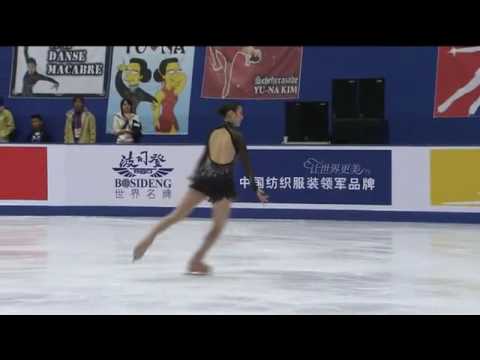 Olympic Figure Skating  Champion Queen YUNA KIM 08 COC SP「Danse Macabre 」.flv