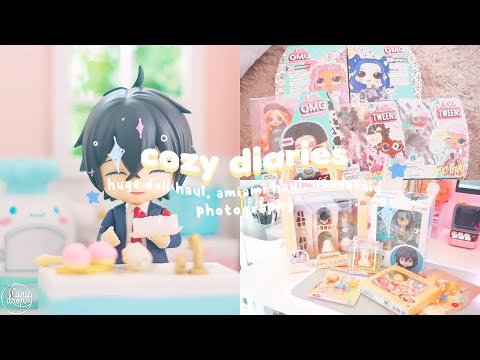 cozy diaries | huge doll haul, amiami haul, & nendoroid photography