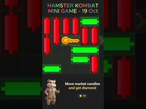 Hamster Kombat New Season Mini Game Solution 19 October 2024