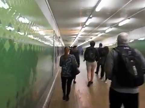 Devonshire St Tunnel... Game of Thrones busker