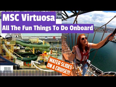 MSC Virtuosa - Trying All The Fun Activities Onboard - You Can't Get Bored On This Ship!