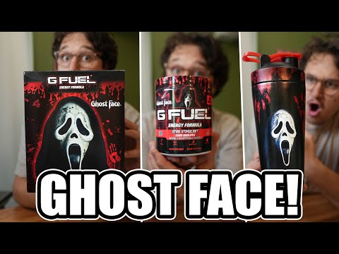 Ghost Face Stab Stimulant GFUEL Flavor Review!