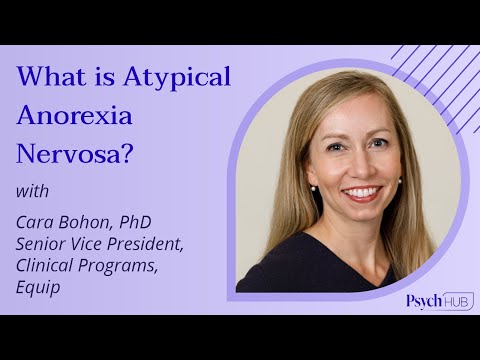 What is Atypical Anorexia Nervosa?