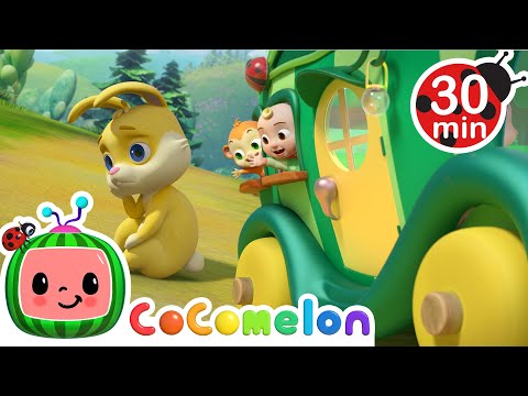 Bunny Misses The Bus Song + MORE CoComelon JJ's Animal Time | Kids Songs | Animal Songs for Babies