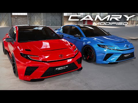 Toyota CAMRY 2025 Modified Bodykit Concept Walkaround 4K