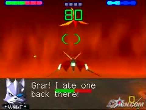 Starfox command playing as Wolf- Japanese