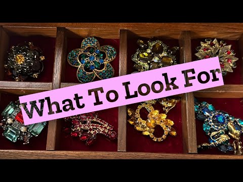 How To Inspect COSTUME JEWELRY To Determine The Value!