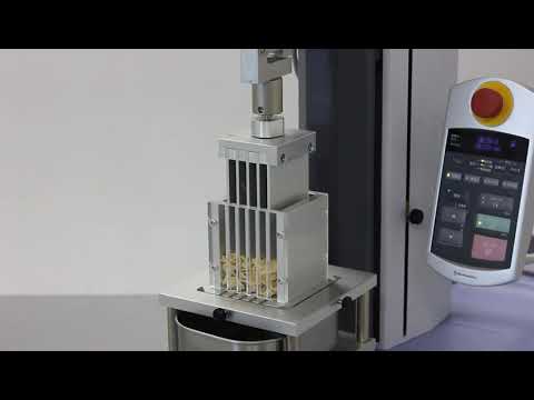 Evaluation of Cereal by Compression Shear Test  - Kramer shear cell