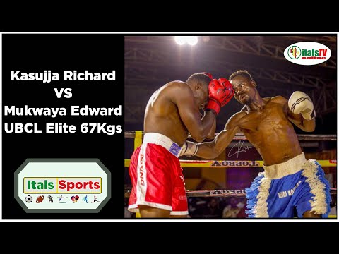 Kasujja Richard VS Mukwaya Edward UBCL Elite67Kgs #boxing