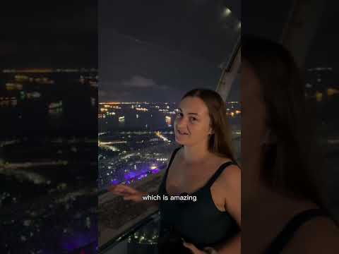 Best view of Singapore- Marina Bay Sands Observatory Deck 🇸🇬