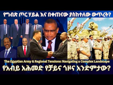 የግብጽ ጦር ሃይል እና በቀጠናው ያስከተለው ውጥረት? #TigraiPress #Ethiopia #TigrayWar #Eritrea #Somalia #RedSea #HOA