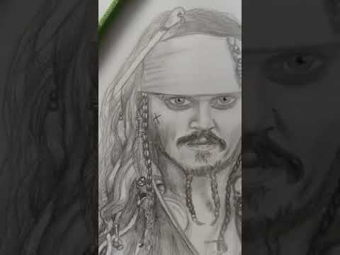 Fan art - Johnny Depp as Jack Sparrow