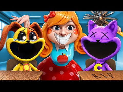 Міс Делайт вбила Усміхнених Звіряток? CatNap, Dogday і Crafty Corn – із Poppy Playtime 3