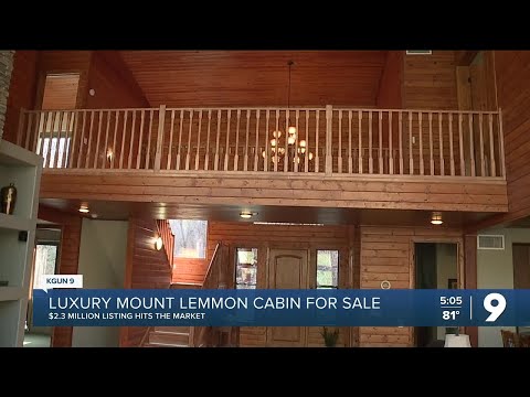 Luxury cabin on Mt. Lemmon goes up for sale