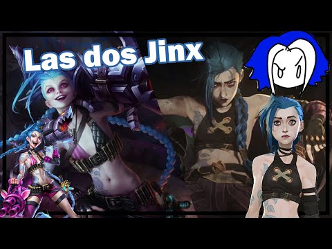 las dos Jinx de League of Legends y Arcane #arcane