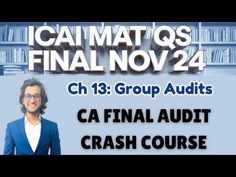 Group Audit All ICAI Material Questions Solved |CA Rohan Garg AIR5|