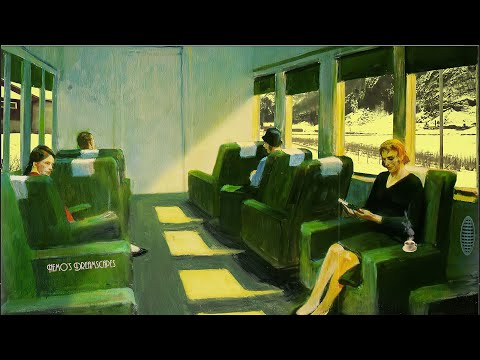 Oldies playing on the train but you are in a dream | 8D Dreamscape (train journey) 11 HOURS ASMR v6