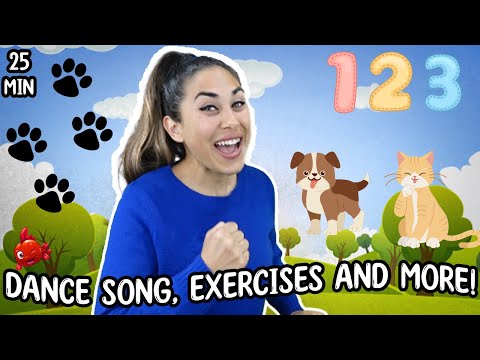 Head Shoulders Knees & Toes and More All in Spanish with Miss Nenna the Engineer | Spanish For Minis